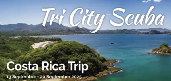 Costa Rica (Diving/Adventure) Trip September 13-20, 2025 *DEPOSIT*