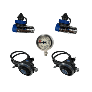 Halcyon Doubles H-50D Regulator Package
