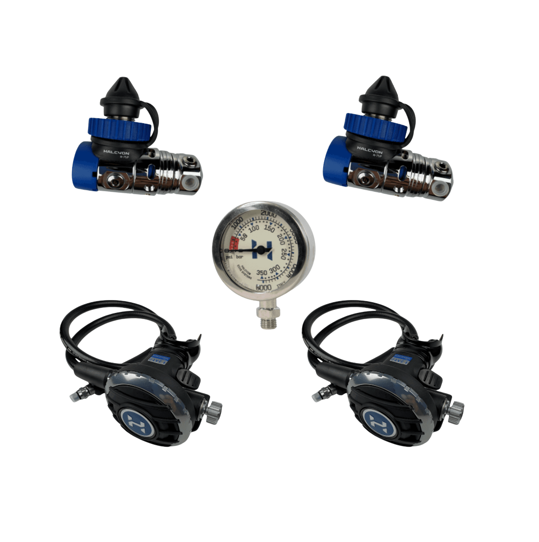 Halcyon Doubles H-50D Regulator Package